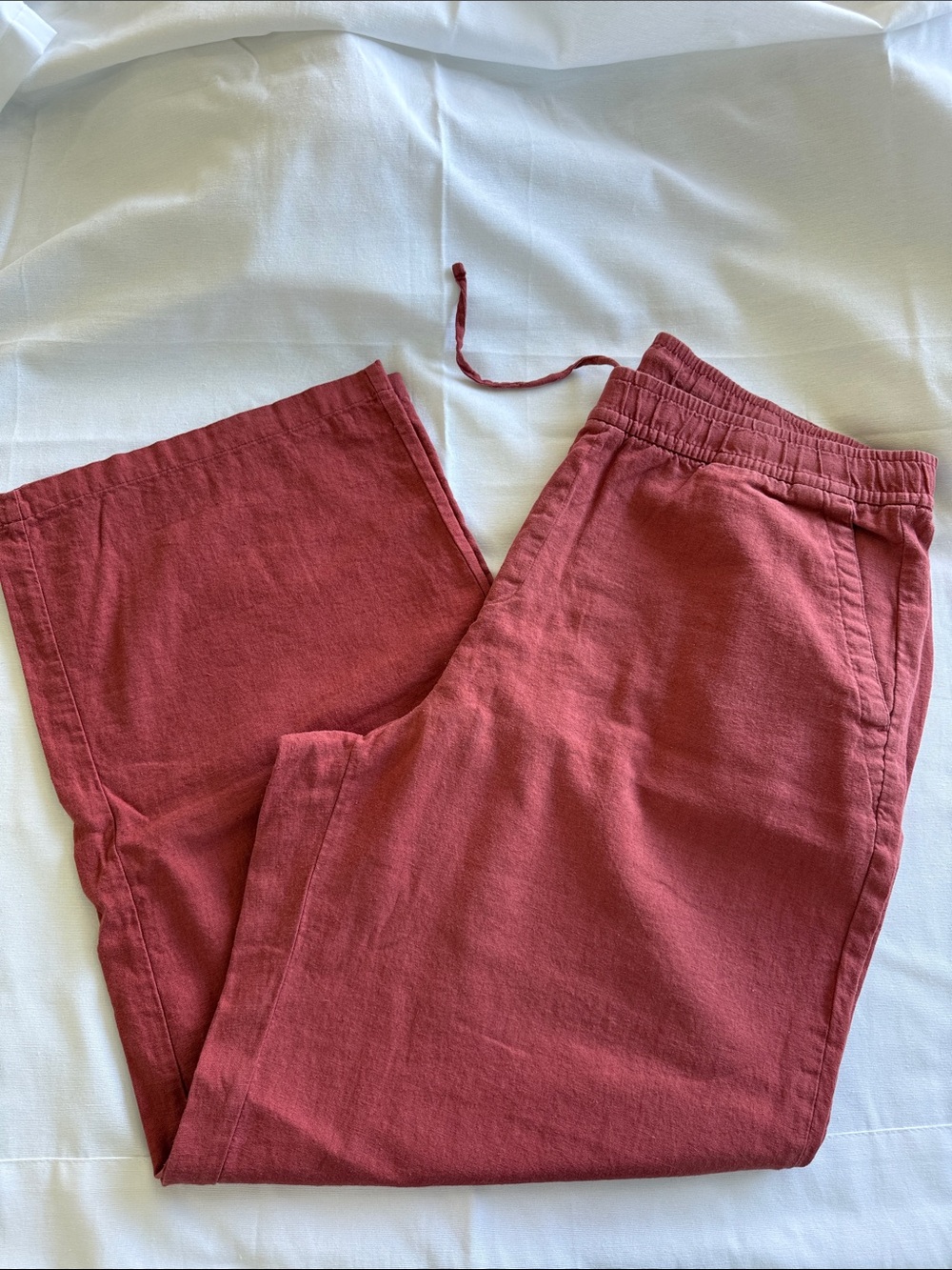 Old Navy Wide Leg Pants in Dusty Rose - XL Tall
